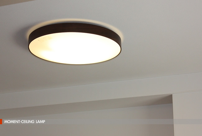 Moment-ceiling lamp モーメントシーリング　リモコン式 （リビング） 