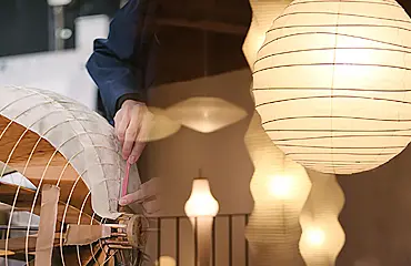 イサム・ノグチの照明イメージ