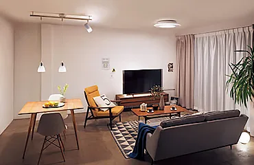 マンションの照明イメージ