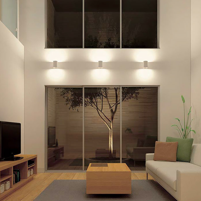 壁スイッチで簡単配光切替 間接照明ブラケット 間接照明 実例 設置イメージ集 照明のライティングファクトリー