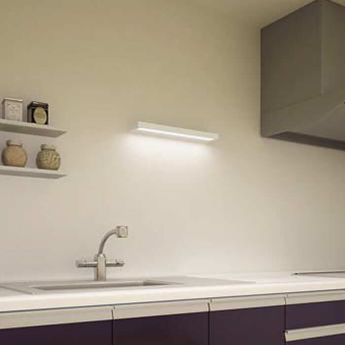 スイッチ付きの壁付専用LEDキッチンライト・昼白色 （キッチン） 