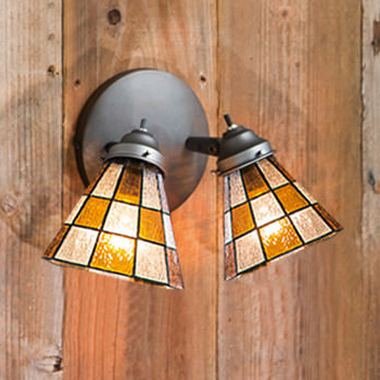 Check.sw2 ステンドグラスブラケット| 全2色【照明のライティング