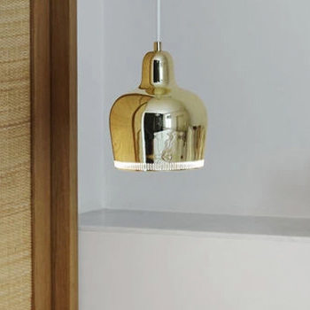 A330S ゴールデンベル・ブラス ペンダントライト｜artek【照明の