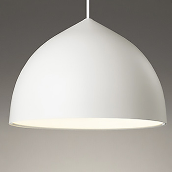 北欧風 マットホワイトペンダント・100W 引掛シーリング式｜照明の