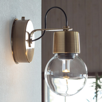 アンティーク ブラケットライト・真鍮ブロンズ｜60W相当｜照明の