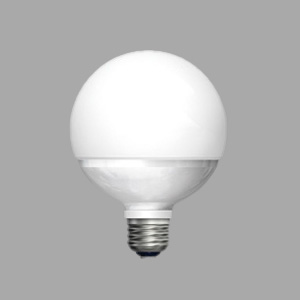 E26口金 ボール電球形 LEDランプ | 電球色 60W相当【照明の