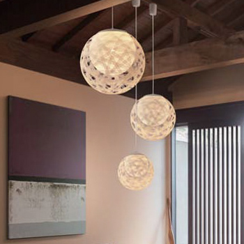 和風モダン ペンダントライト・丸形 Φ390【照明のライティング