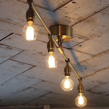 シーリングスポットライト 8畳対応 アンティーク | 全2色【照明の