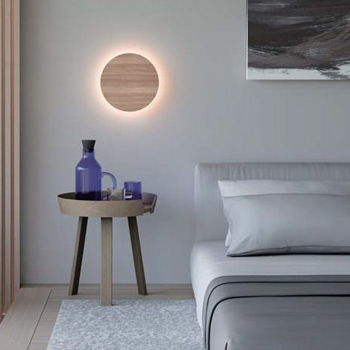 木目風　間接照明 木製 間接照明 | Φ220【照明のライティングファクトリー】