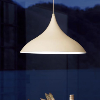 ホワイト・アルミセード ペンダントライト 100W形【照明のライティング ホワイト・アルミセード ペンダントライト 100W形【照明のライティング