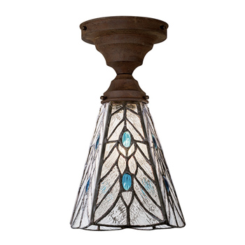 ステンドグラスライト TEARS ステンドグラス・シーリングライト | 各2色・簡単取付