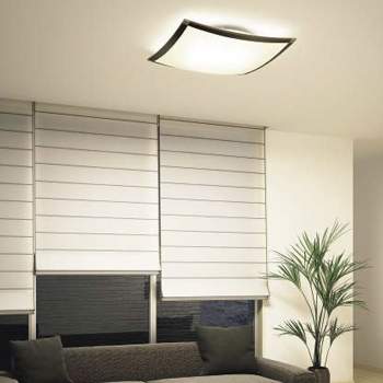 白晶防壁　シークレット　ラビィダーリン SHIKI-Brn シーリングライト ウェンゲ色・リモコン付｜〜10畳