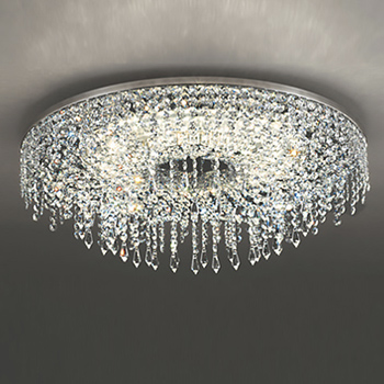 シャンデリア　12畳用 Crystal-B シャンデリア~12畳 | Bluetooth対応 リモコン付属【照明の