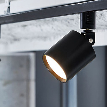 光色切替 LEDスポットライト100W相当・ブラック｜ダクトレール用【照明