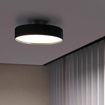 リモコン式 間接光 ブラックシーリングライト ~8畳・各2種【照明の