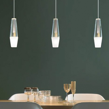 モダン ガラスペンダント・ダクトレール用 ナチュラル【照明の