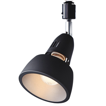 舞台照明 スポットライト 黒メタル Φ125 LEDスポットライト・ブラック｜ダクトレール用 【照明の