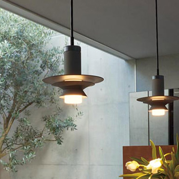 調光対応 ペンダントライト 60W・チャコールグレー | ダクトレール用