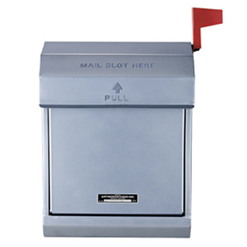 Mail box 2 ポスト | シルバー｜照明のライティングファクトリー