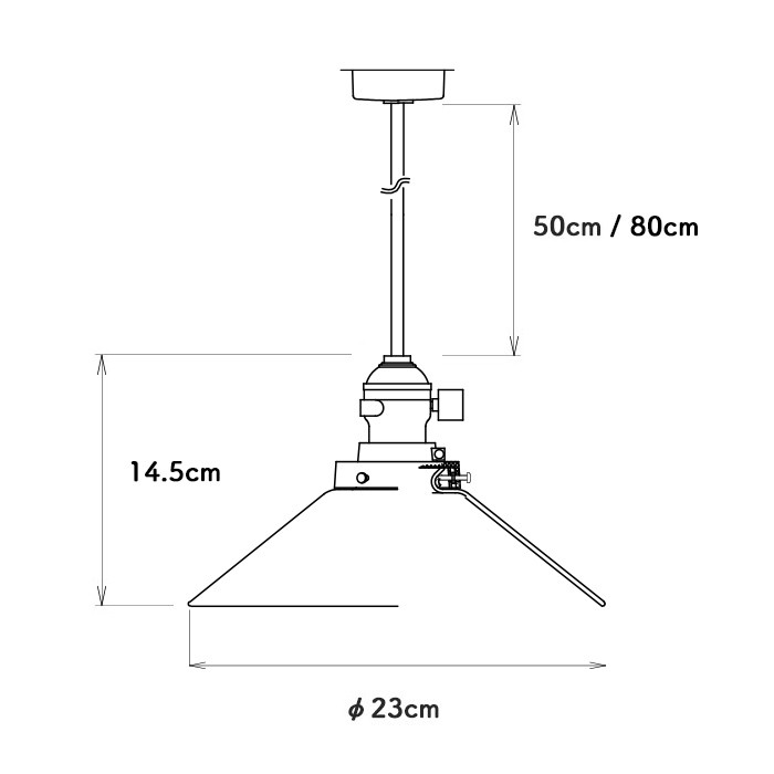 ツイストコード ラジオソケット ペンダントライト｜クリアのディテール写真5