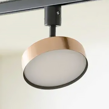 角がリーマンさん専用 MANI スポットライト・ブロンズ｜ダクトレール専用｜照明の