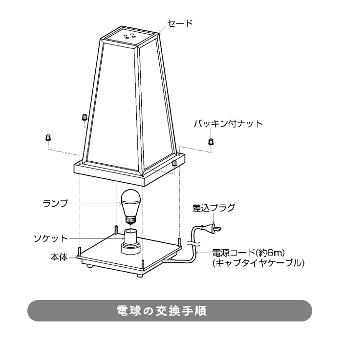 コイズミ照明 和風エクステリアスタンド 黒色塗装 AU35660L - 3