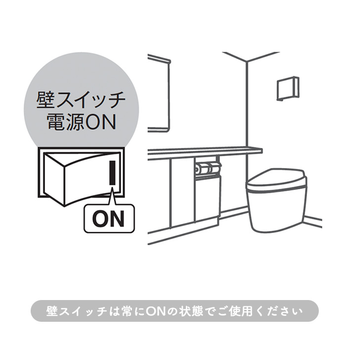 トイレ用ウォールライト・黒 60W相当｜人感センサ付 ディテール写真2（サムネイル）