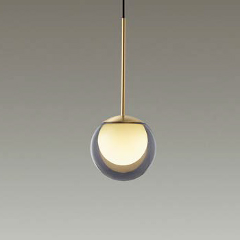 スモークガラス★ペンダントライト　美品 DPN-42232-231Y_g.jpg