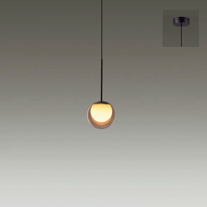 MORE STYLE Φ120・ペンダントライト｜アンバーガラスの商品画像