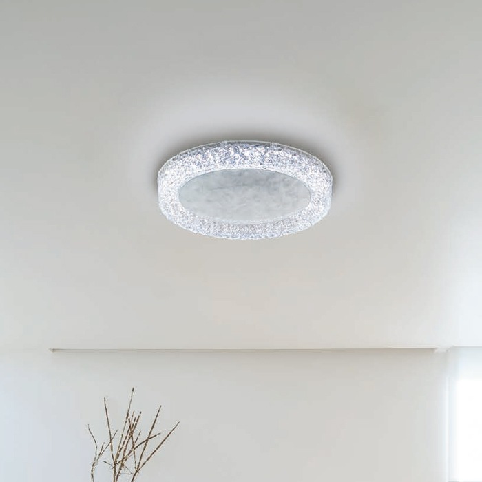 ラグジュアリー シーリングライト ~12畳 大理石調・Bluetooth対応のディテール写真5