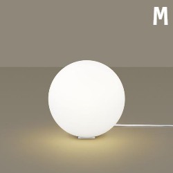 Sphere フロアスタンドライト ホワイト Mサイズ｜乳白アクリル球体