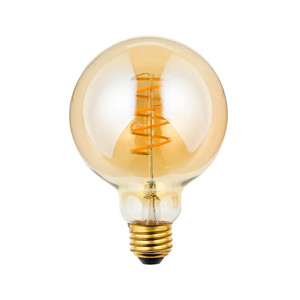 SWAN SWB-G252L クリア G95ボール形LED電球 E26 2000K 250lm 調光対応
