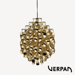 SPIRAL SP01 ペンダントライト・GOLD｜VERPAN ゴールド