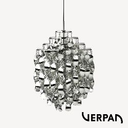 SPIRAL SP01 ペンダントライト・SILVER｜VERPAN シルバー