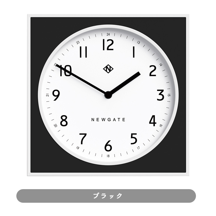 B&C ウォールクロック | 全2色・スイープムーブメント式 詳細画像3