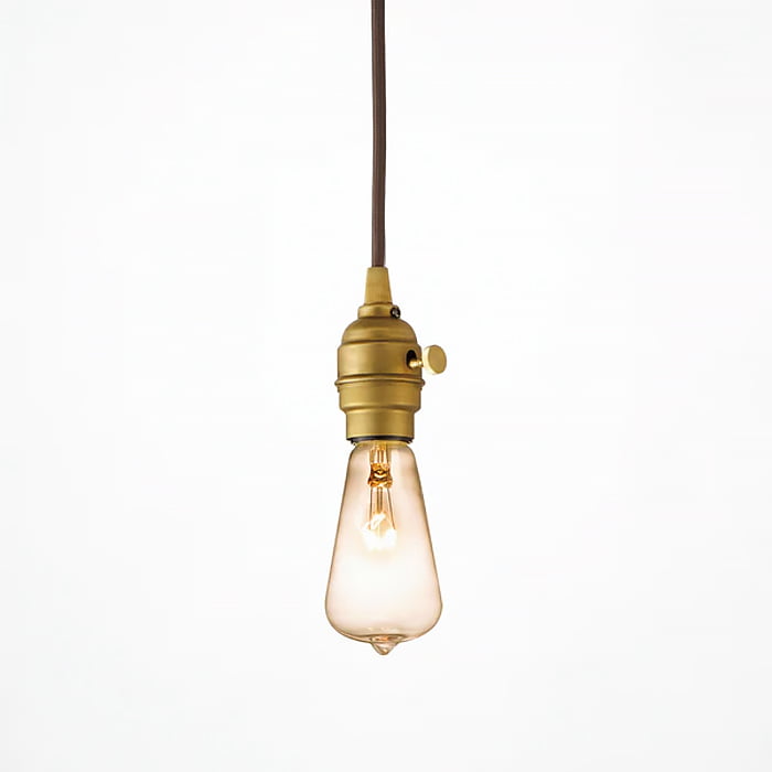 おしゃれな照明 小型ペンダントライト・真鍮【Laiton】の商品画像