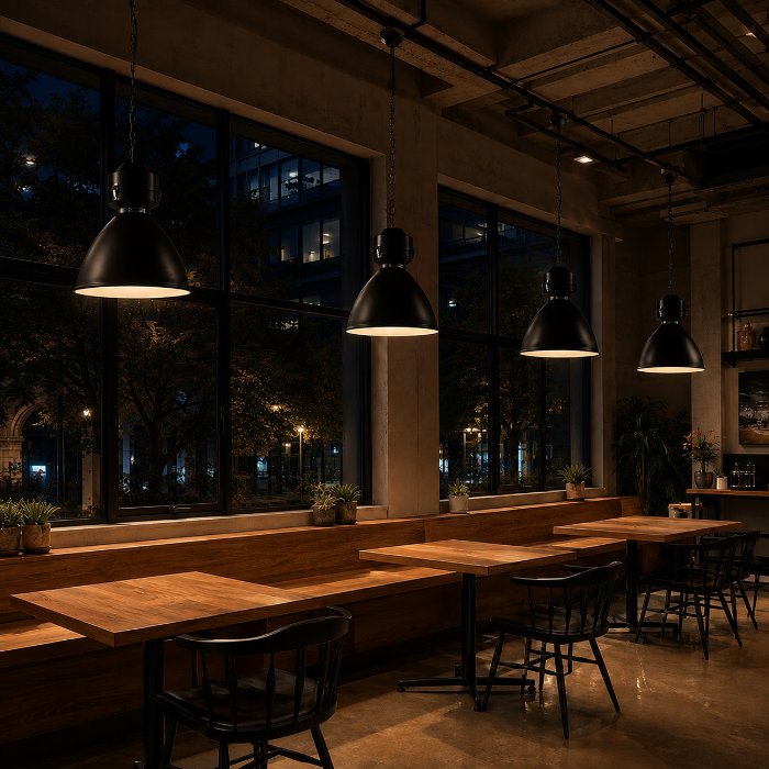 Gravity steel-pendant 大型ペンダントライト 100W｜ブラックのディテール写真3