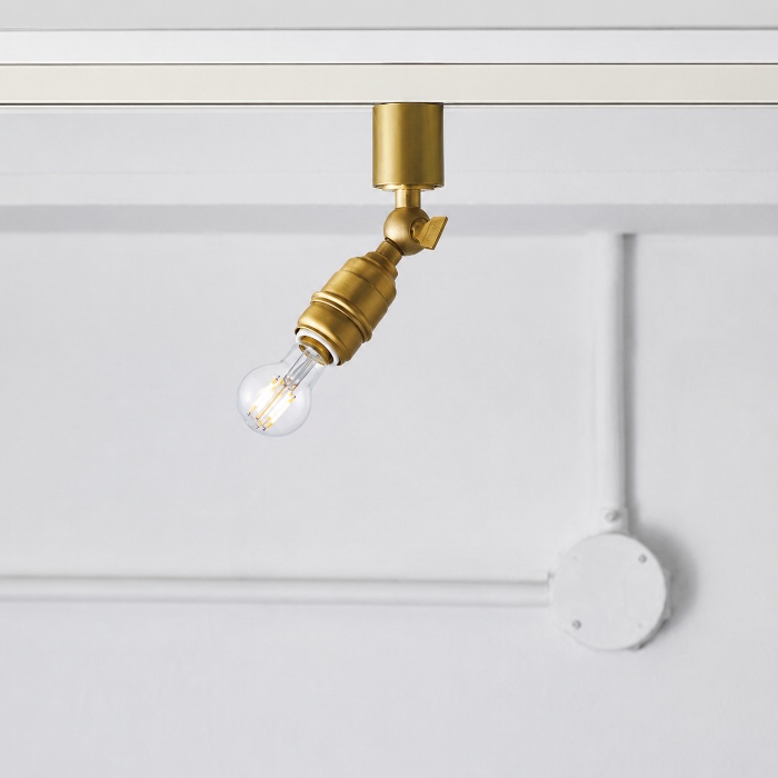 おしゃれな照明 Mini Laiton-spot スポットライト ショート｜ブラス・E17口金の商品画像