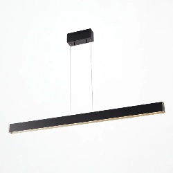 B120 ペンダントライト 幅120cm｜ブラック×シャンパンゴールド