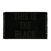 THIS IS THE BLACK FRINGE RUG 140x200cm | ֥å