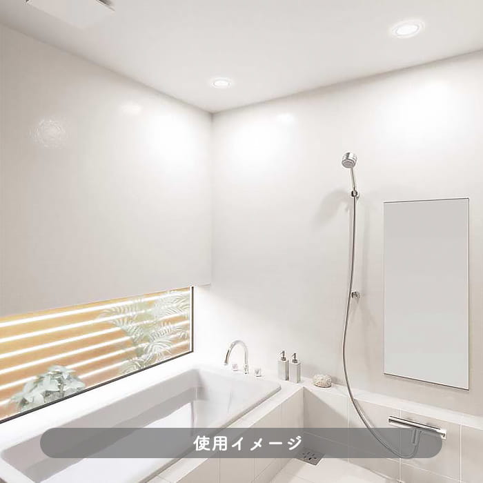 浴室で割と多い Φ125サイズのダウンライト