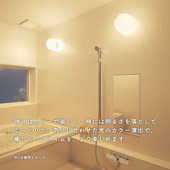 Φ20cmサイズのバスルーム照明