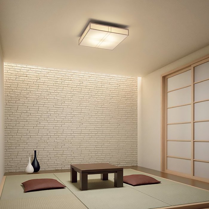 インテリアライト和紙調 和風LEDシーリングライト｜〜10畳対応のディテール写真2