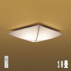 和紙調 角型スクエア和風LEDシーリングライト｜〜10畳対応