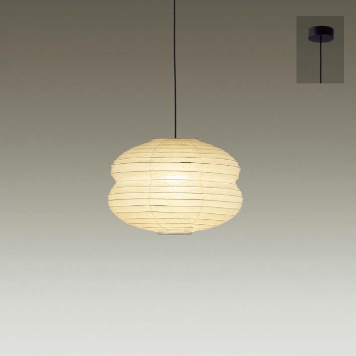 おしゃれな照明 和紙ペンダントライト 1灯 Φ500 LED電球色の商品画像
