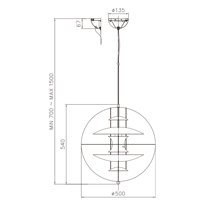 Globe Opal Glass 50 | Verpan 6