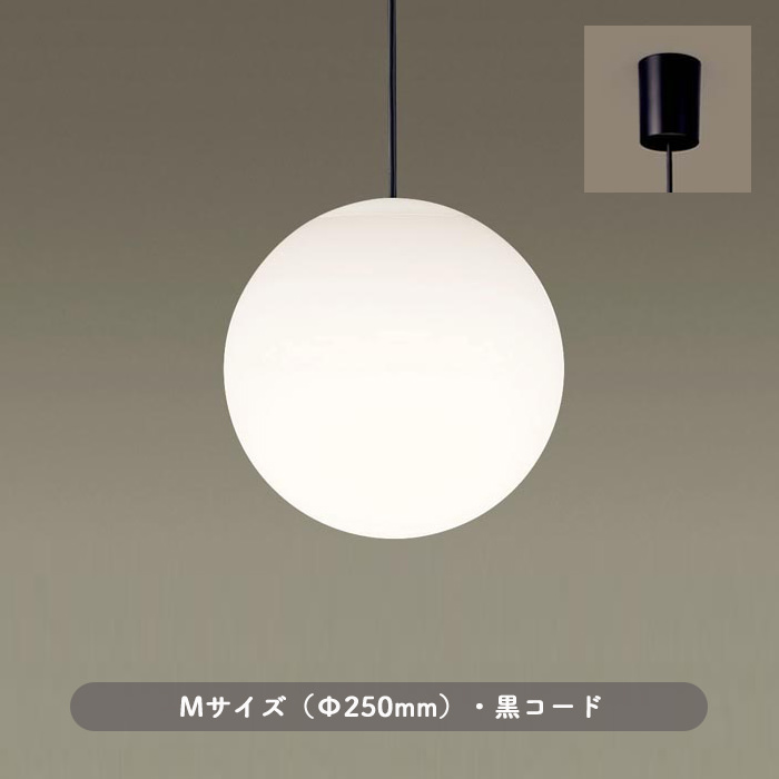 MODIFY SPHERE (M) ・黒・Φ250 | シーリング取付式