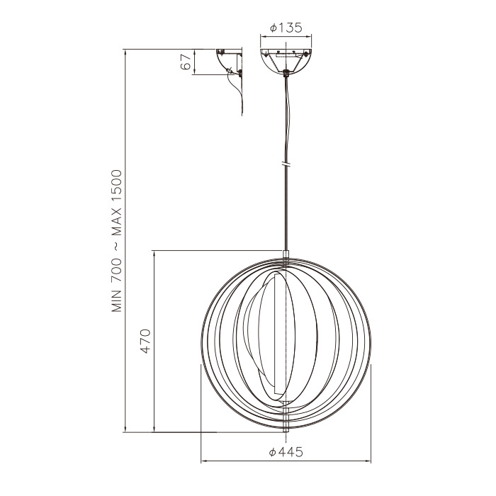 Moon Lamp LARGE | Verpan 6