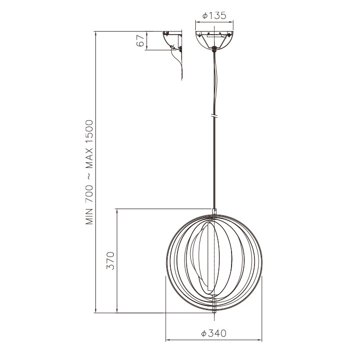 Moon Lamp SMALL | Verpan 6