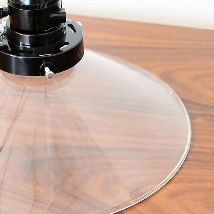 インテリアライトツイストコード ラジオソケット ペンダントライト｜クリアのディテール写真2